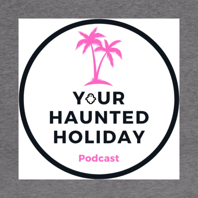 YHH Pink Palm Tree by Your Haunted Holiday Merchandise